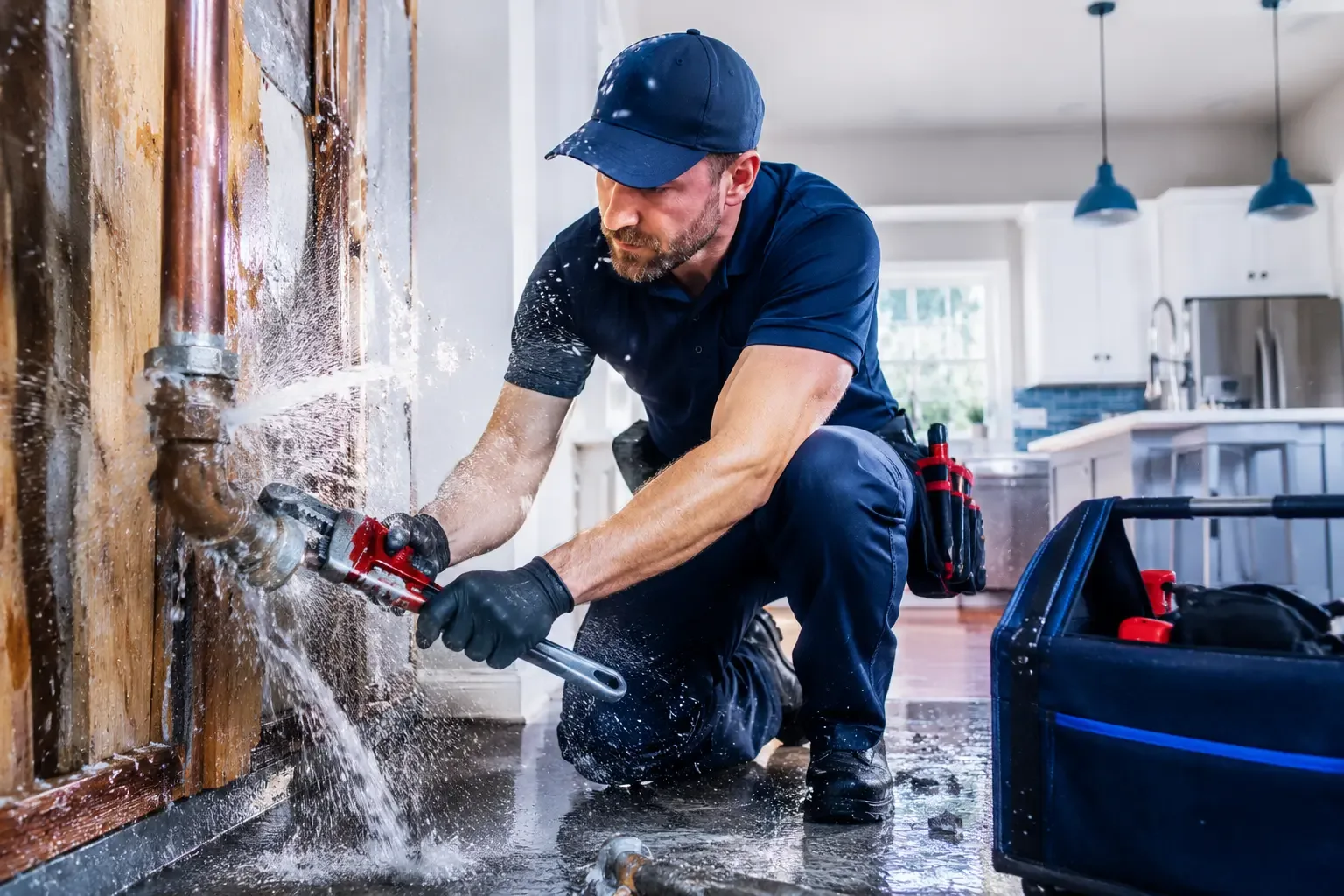 Local emergency pipe repair professionals in Newkirk, NM
